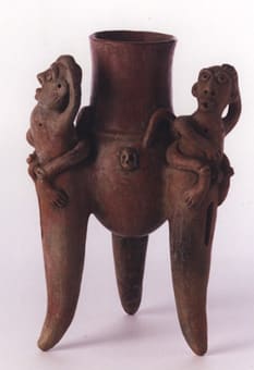 Tripod Vessel, 300 CE - 700 CE
