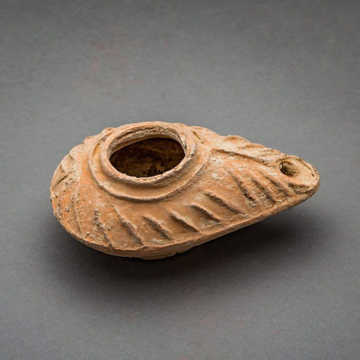 Byzantine Oil Lamp, 400 CE - 600 CE