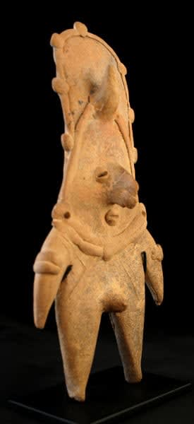 Coahuayana Style Colima Standing Figure, 300 BCE - 300 CE