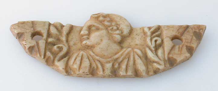 Roman Wing-Shaped Carving of an Emperor, 2nd Century CE - 4th Century CE