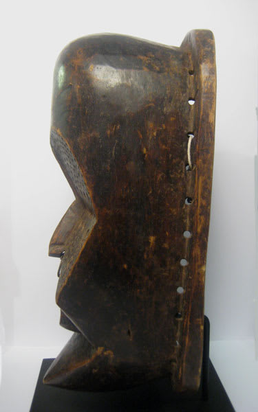 Lulua Wooden Ceremonial Mask, 19th Century CE - 20th Century CE