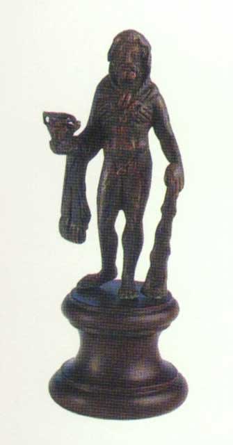 Roman Bronze Statuette of Hercules, 100 CE - 300 CE