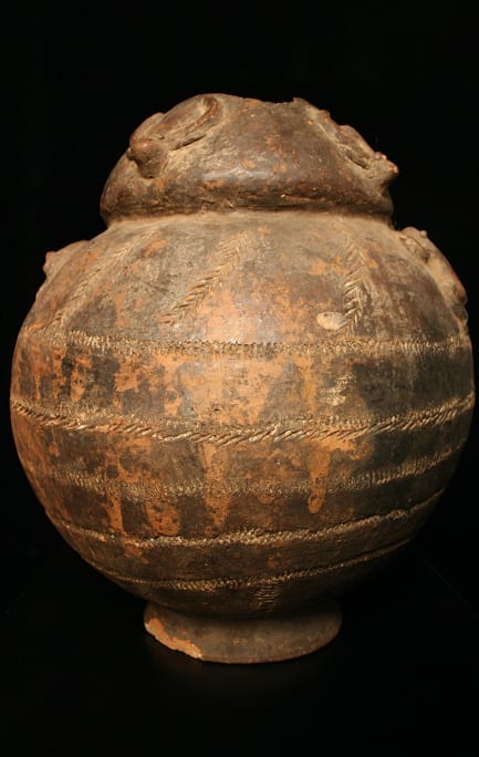 Burkina Faso Terracotta Storage Jar, 1600 CE - 1900 CE