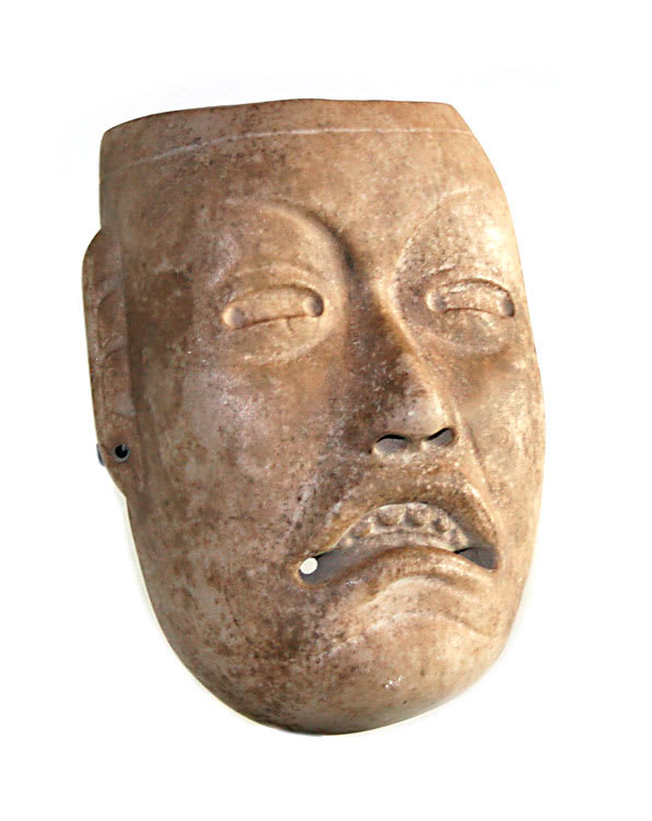 Olmec Stone Mask, 900 BCE - 500 BCE
