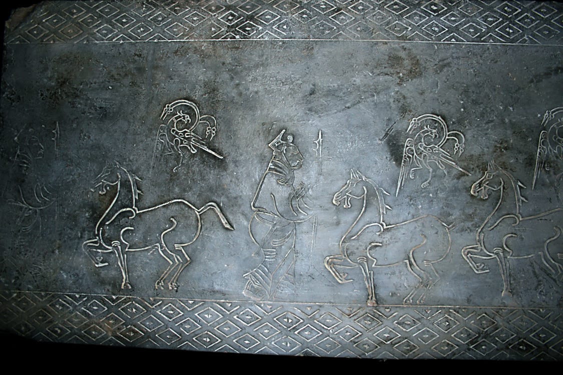 Eastern Han Terracotta Architectural Tile, 23 CE - 220 CE