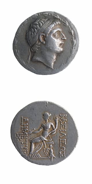 Seleukid Silver Tetradrachm of King Demetrios I, 162 BCE - 150 CE