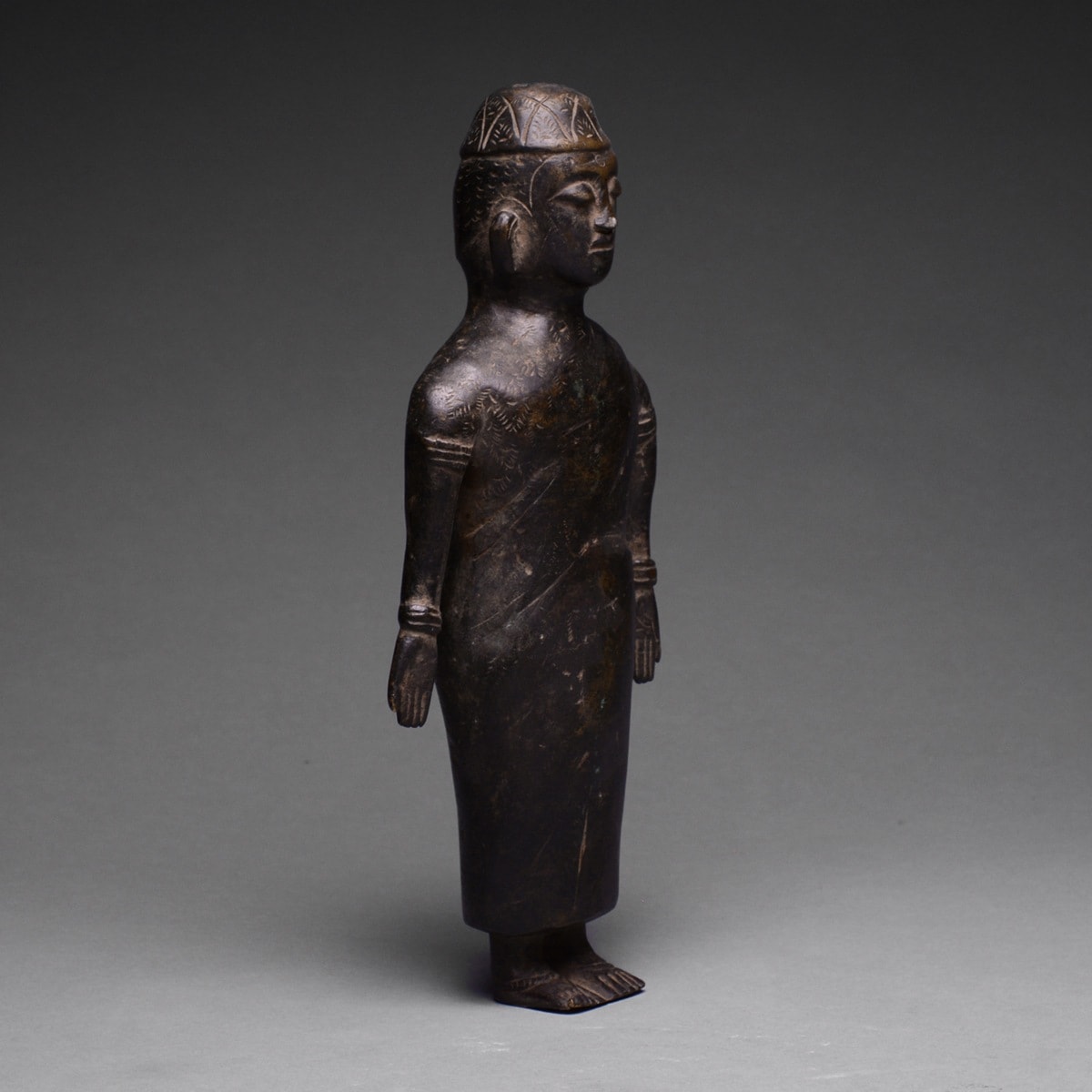 Balinese Budhist Standing Figure, 900 CE - 1300 CE