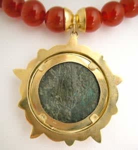 Bronze Sestertius of Roman Empress Faustina, 138 CE - 161 CE