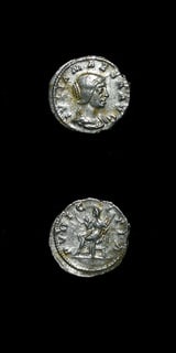 Silver Denarius of Julia Maesa, 218 CE - 225 CE