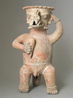 Vessel in the Form of a Saurian Deity, 500 CE - 1000 CE