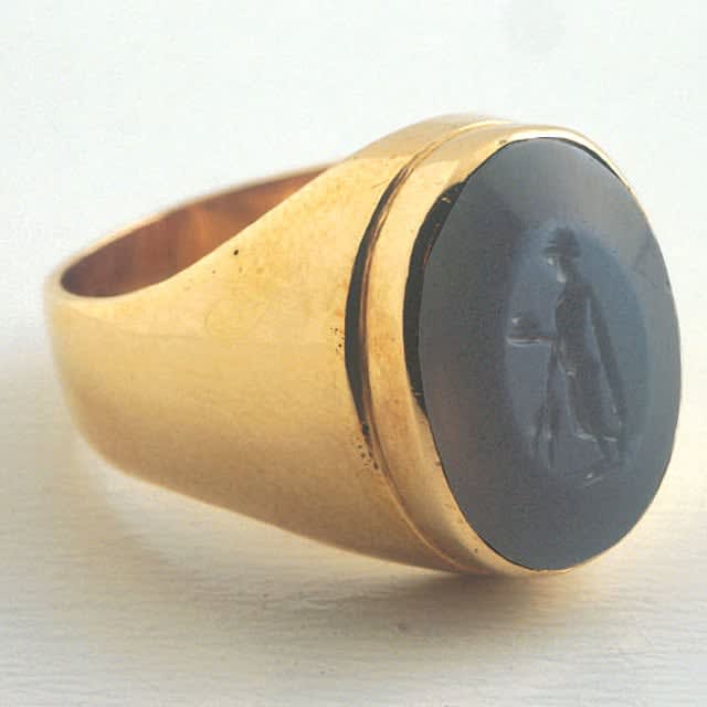 Intaglio of Sardonyx Depicting the God Mercury, 100 CE - 300 CE