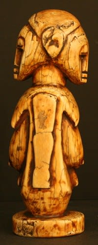 Guro Ivory Janiform Sculpture, 18th Century CE - 19th Century CE