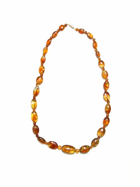 Citrine Bead Necklace