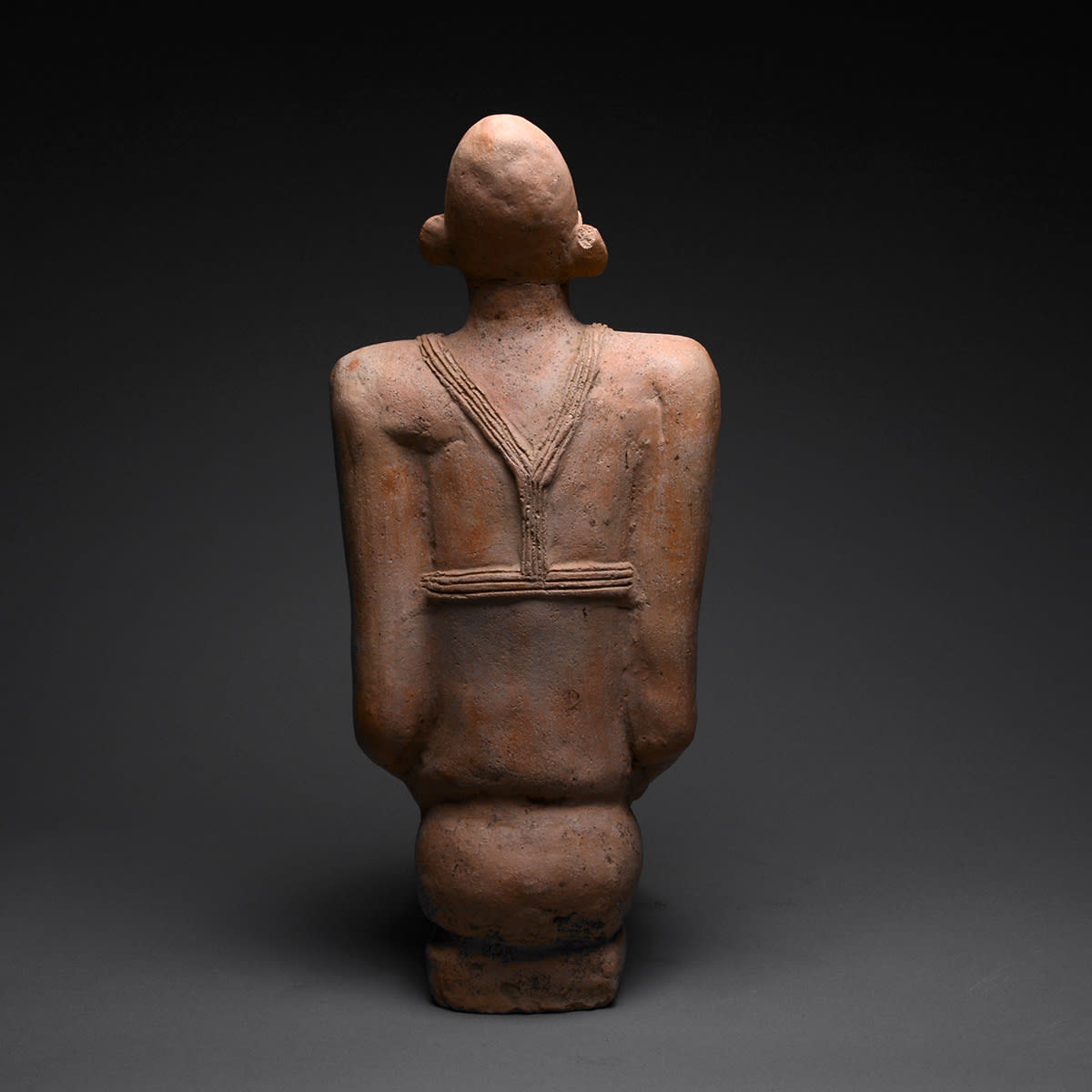 Djenne Terracotta Figure of a Kneeling Female., 1200 BCE - 1400 CE