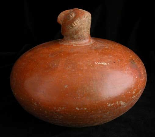 Nayarit Human Effigy Bowl, 300 BCE - 300 CE