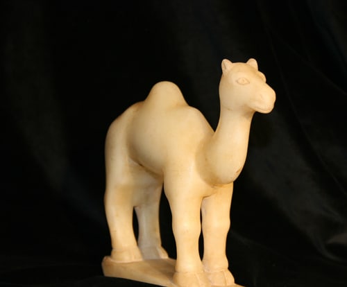 Sabean Alabaster Camel, 900 BCE - 300 BCE