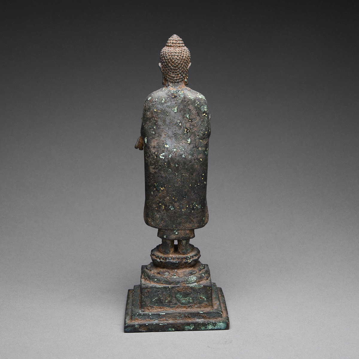Bronze Buddha Figure, 900 CE - 1250 CE
