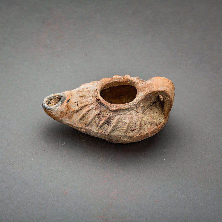 Byzantine Oil Lamp, 350 CE - 500 CE
