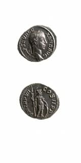 Silver Denarius of Emperor Severus Alexander, 228 CE - 231 CE