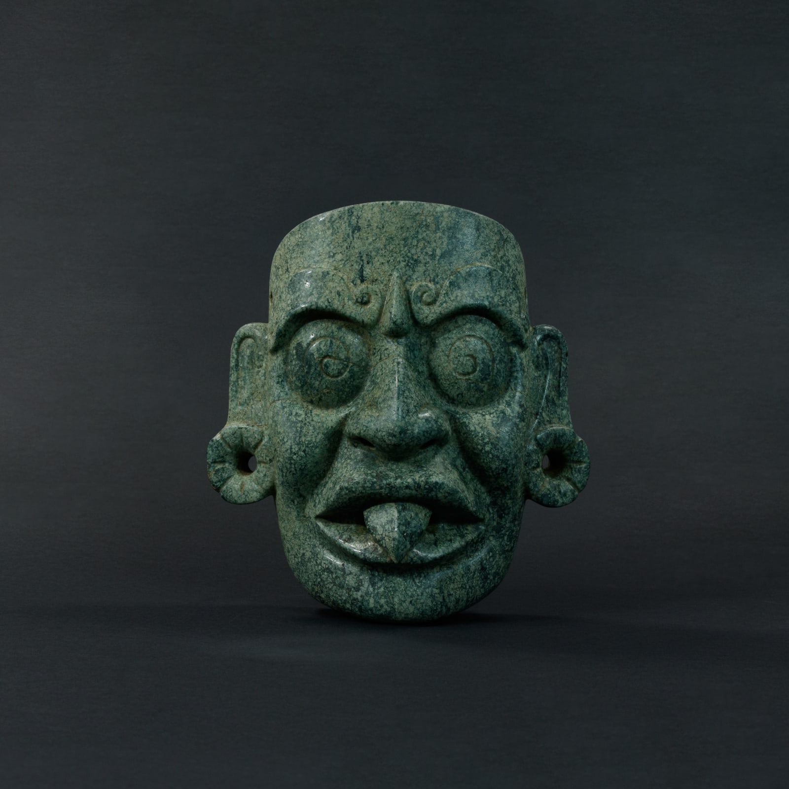 Mayan Jade Mask, 500 CE - 900 CE
