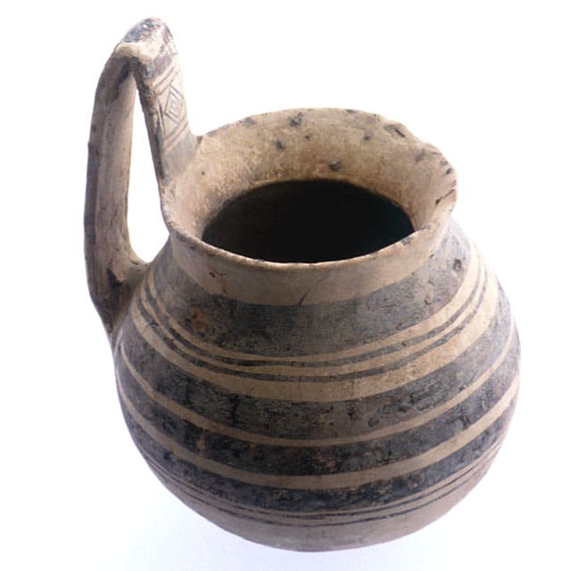 Magna Graecian Monochrome Vessel, 5 Century BCE - 4th Century BCE