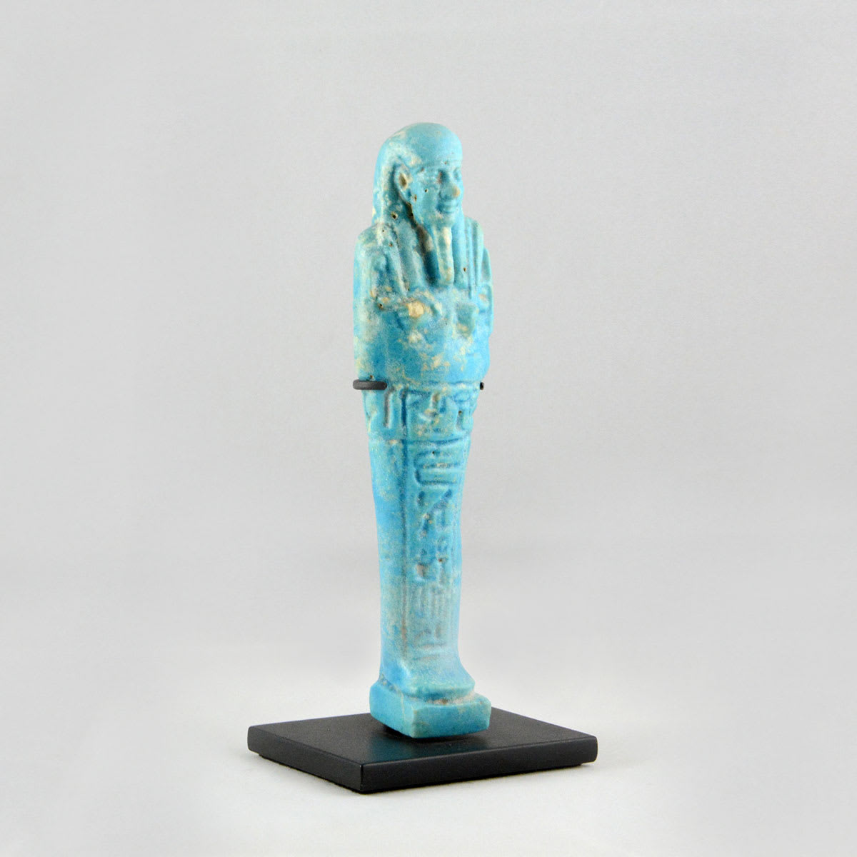 Egyptian Faience Ushabti, 665 BCE - 525 BCE