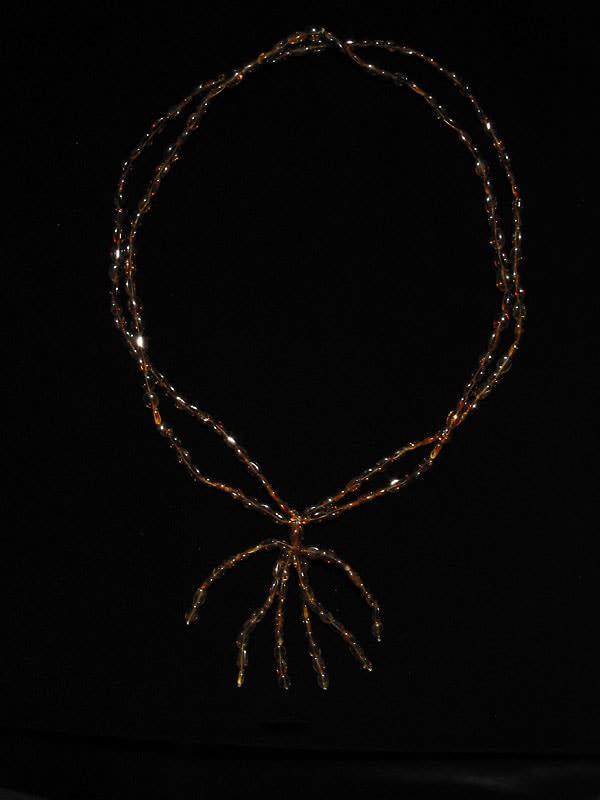 Citrine Bead Necklace