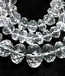 Rock Crystal Bead Necklace