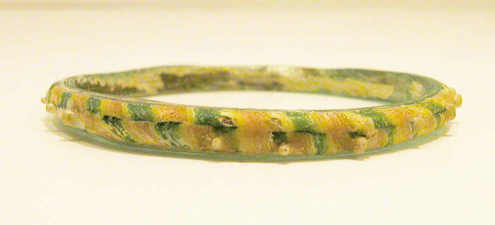 Roman Glass Bangle, 100 CE - 300 CE