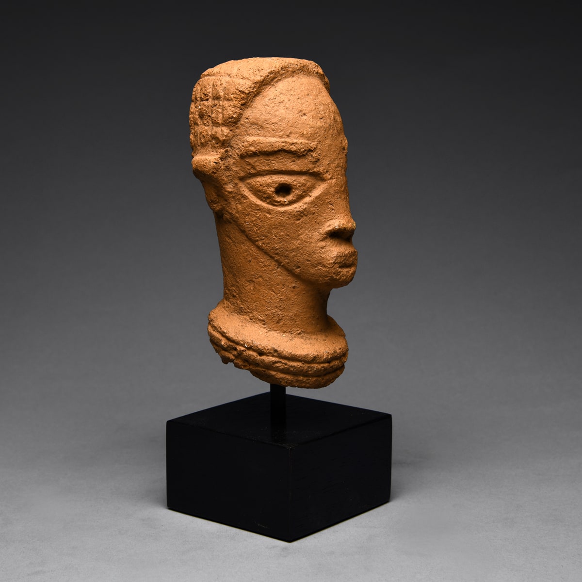 Nok Terracotta Bust, 500 BCE - 100 CE