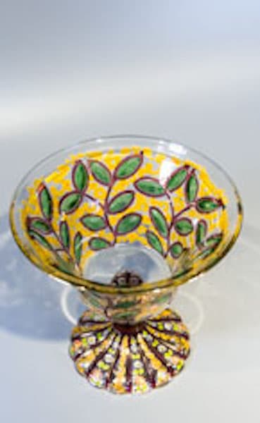 Ornamental Glass Vase