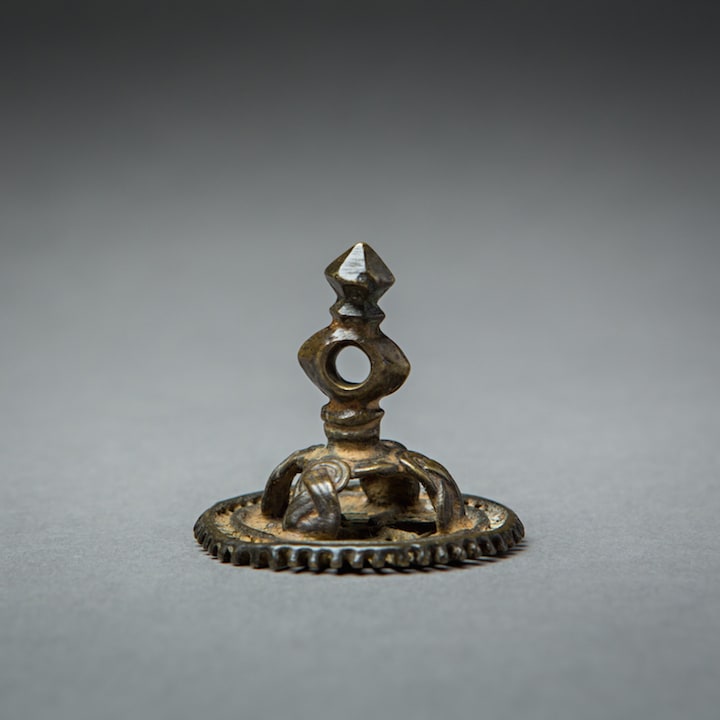 Star of David Bronze Seal, 18th Century CE - 19th Century CE