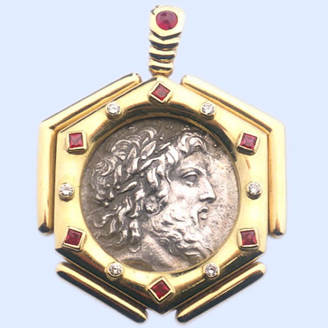 Silver Tetradrachm of King Antiochus IV, 175 BCE - 164 CE