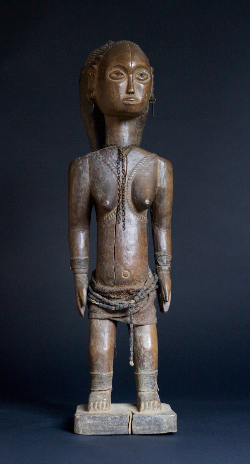 Ovimbundu Figure of a Woman, 19th - 20th century