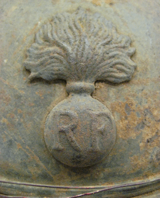 Royal Fusiliers Brass Helmet, 19th Century CE - 20th Century CE