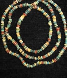 Necklace Of Antique Faience Beads, 1650 BCE - 1085 BCE