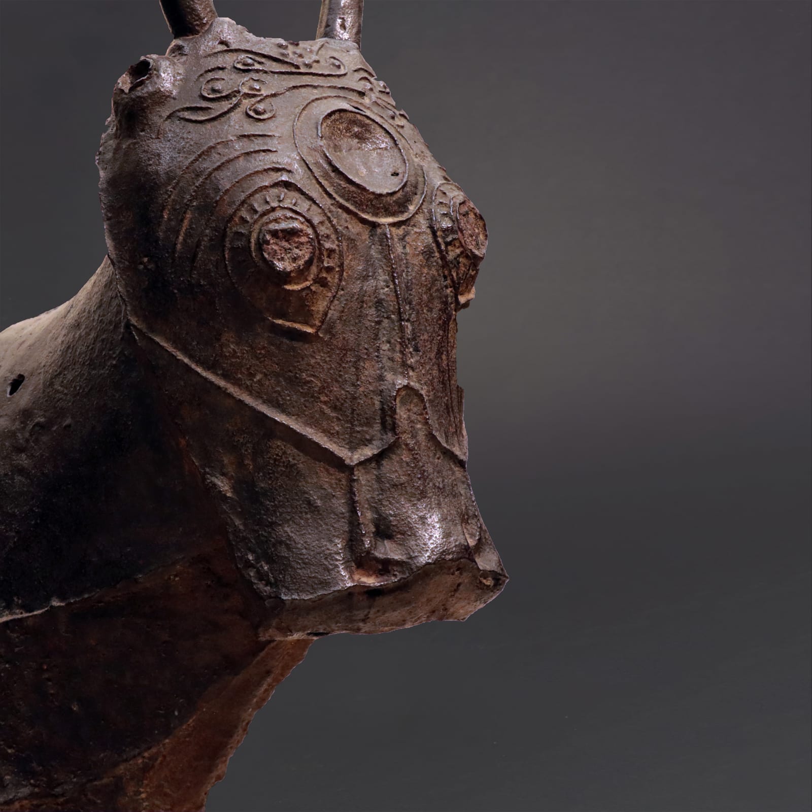 Colossal Tang Dynasty Recumbent Ox, AD 618 - AD 907