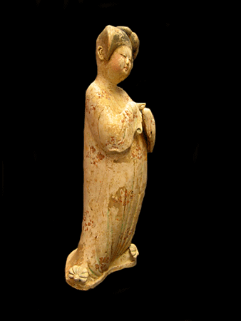 Tang Sculpture of a Fat Lady, 618 CE - 907 CE