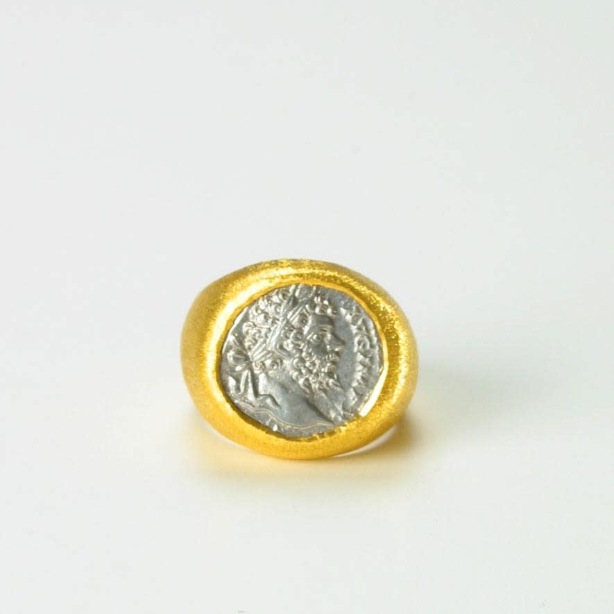 Silver Denarius of Emperor Septemius Severus, 193 CE - 198 CE