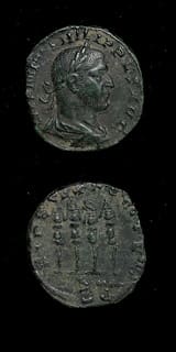 Bronze Sestertius of Emperor Philip I the Arab, 244 CE - 249 CE