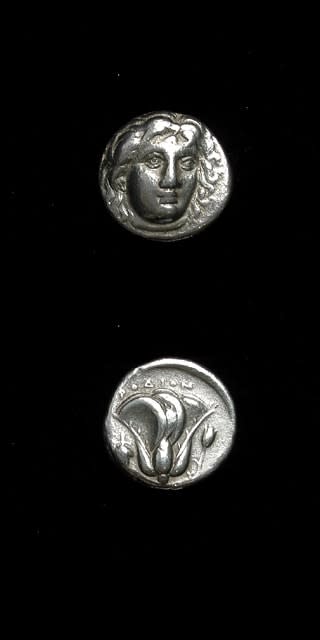 Silver Stater of Rhodes, 4 Century BCE - 3rd Century BCE