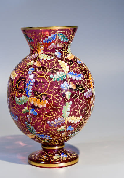 Glass vase