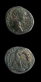 Billon Tetradrachm of Emperor Septimius Severus, 193 CE - 211 CE