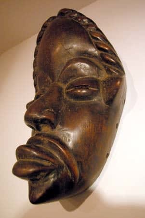 Dan Wooden Face Mask, 20th Century CE