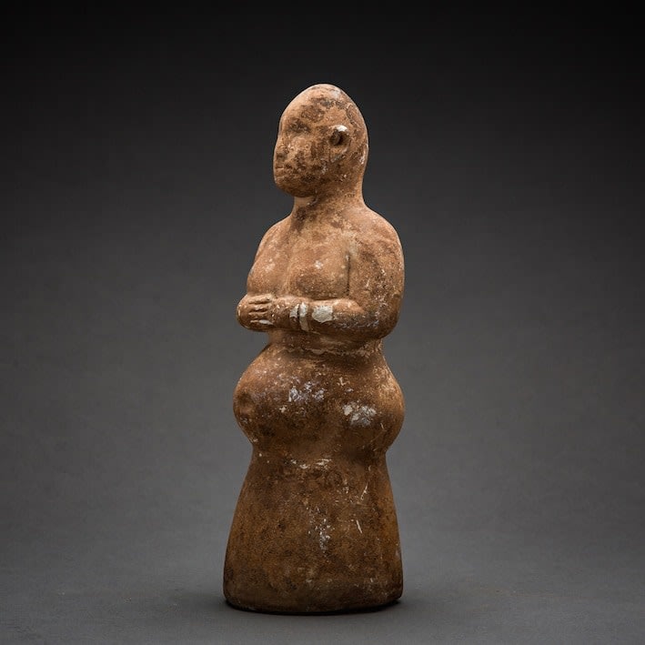 Bactria-Margiana Archaeological Complex stone fertility figurine, 2500 BCE - 1800 BCE