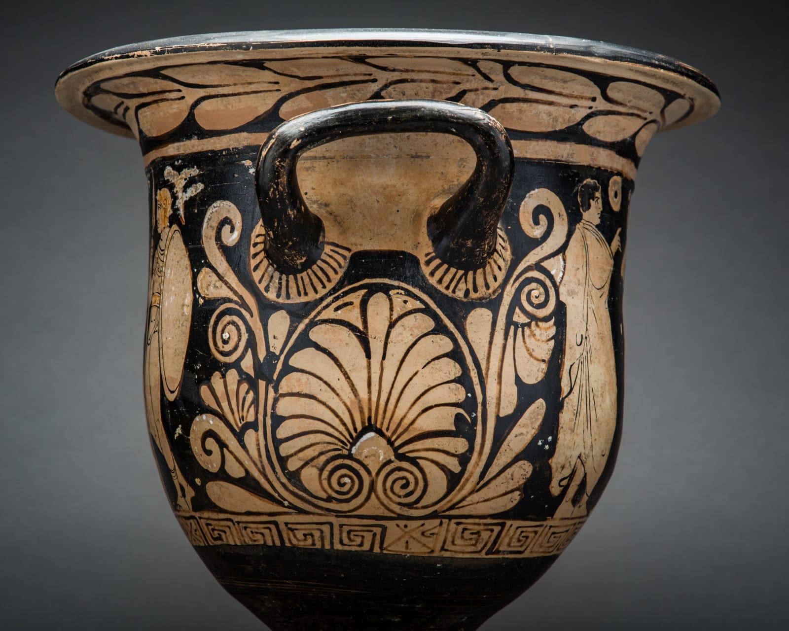 Paestum Red-Figure Bell Krater, 400 BCE - 300 BCE