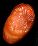 Sassanian Carnelian Intaglio Seal, 200 CE - 600 CE