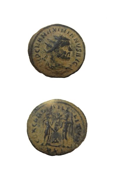 Bronze Antoninianus of Emperor Maximianus, 286 CE - 305 CE