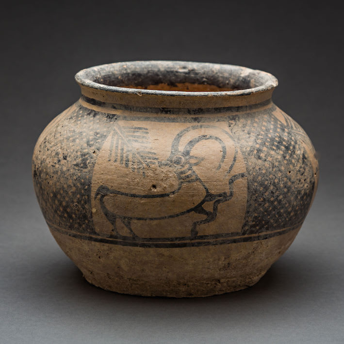 Slip-Painted Terracotta Vessel, 2000 BCE - 3000 BCE