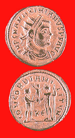 Bronze Radiate of Emperor Maximianus, 286 CE - 305 CE